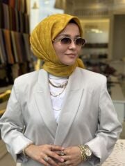 AKER ELEGANCE MONOGRAM EŞARP