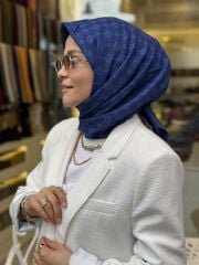 AKER ELEGANCE MONOGRAM EŞARP