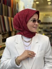 AKER ELEGANCE MONOGRAM EŞARP