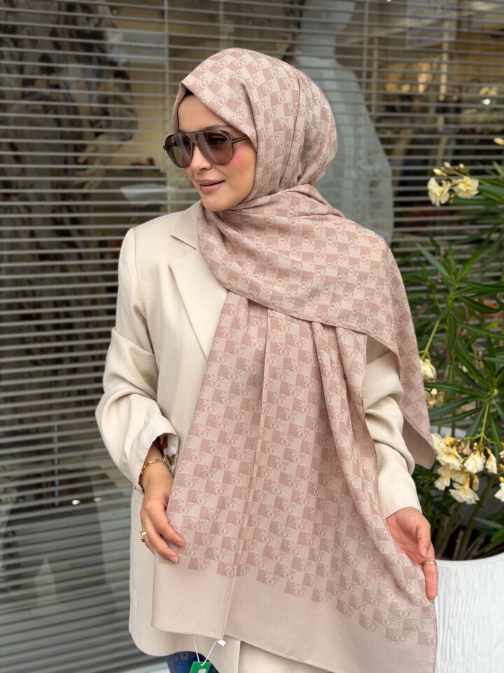 BENETTON ELEGANTE TRE ŞAL VİZON