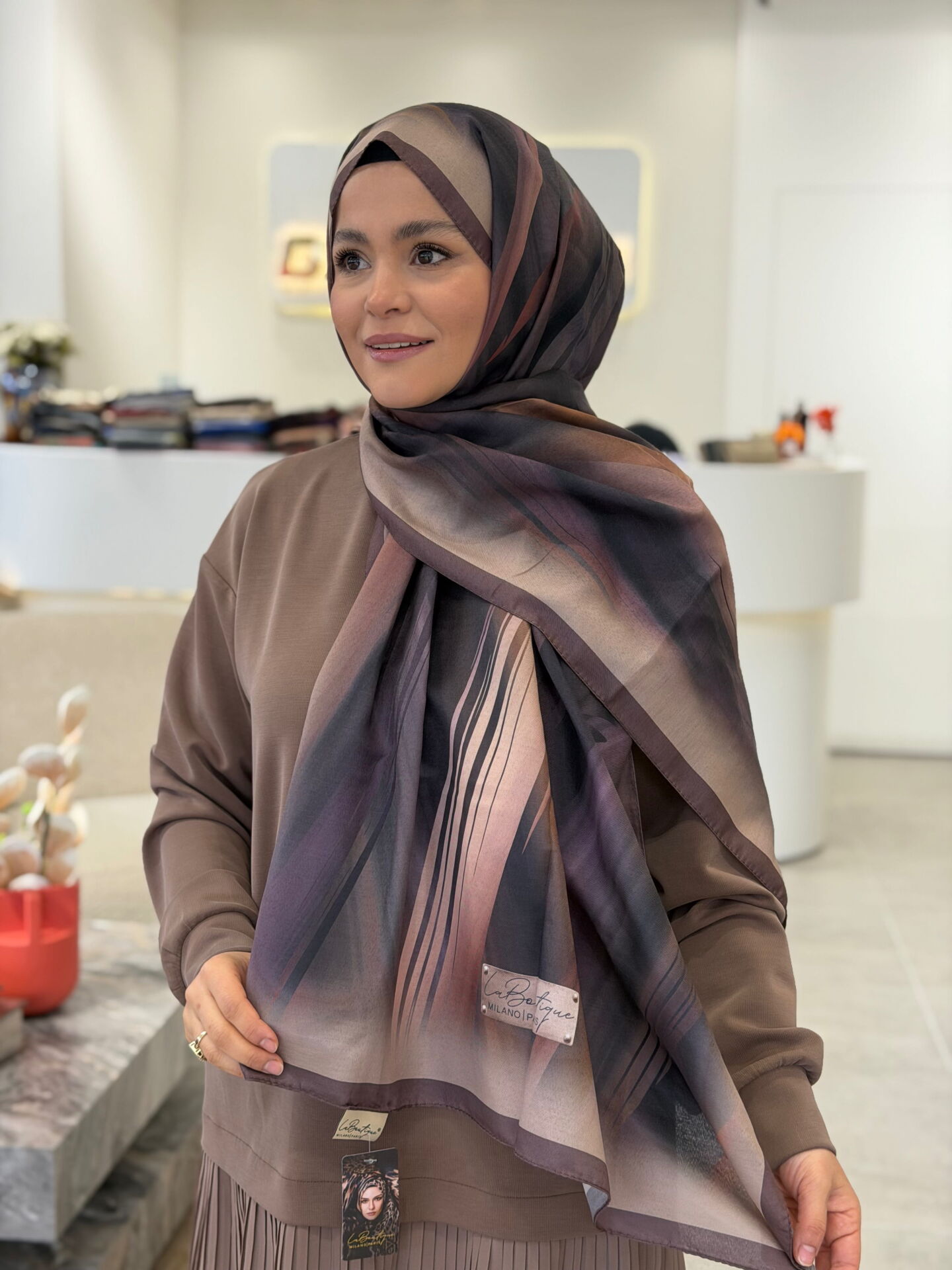 LA BOUTİQUE HERBAL ÖZEL SERİ ŞAL 70X190