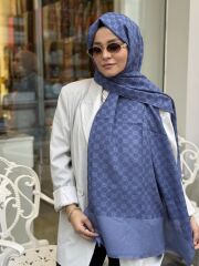 AKER ELEGANCE MONOGRAM ŞAL