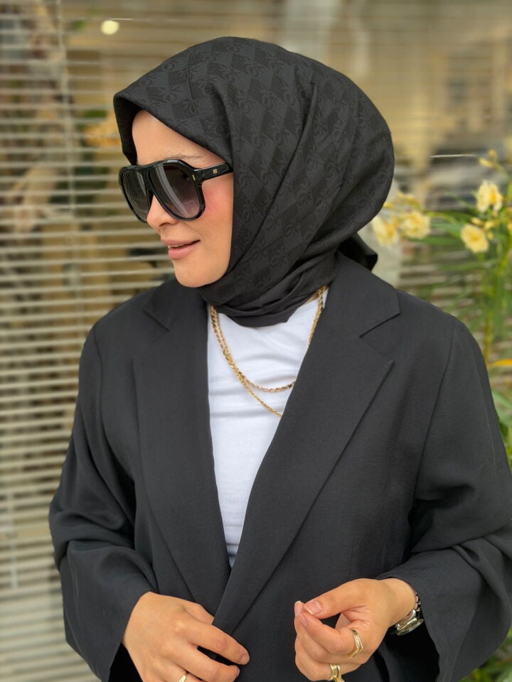 BENETTON ELEGANTE TRE EŞARP SİYAH
