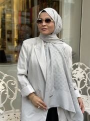 AKER ELEGANCE MONOGRAM ŞAL
