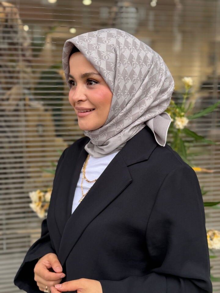 BENETTON ELEGANTE TRE EŞARP YENİ GRİ