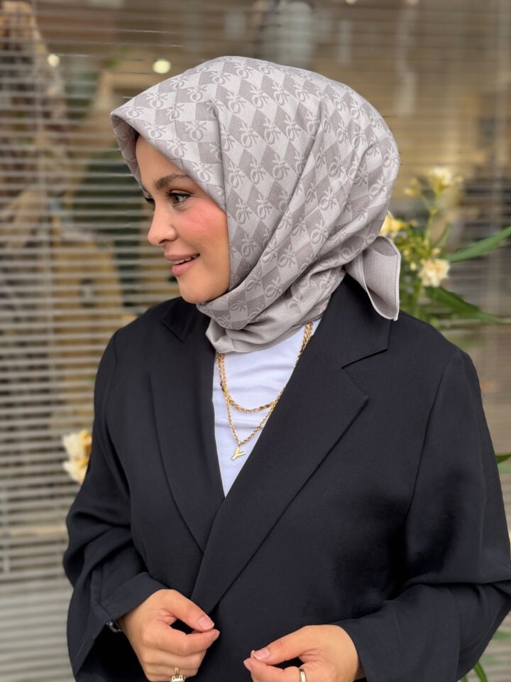 BENETTON ELEGANTE TRE EŞARP YENİ GRİ