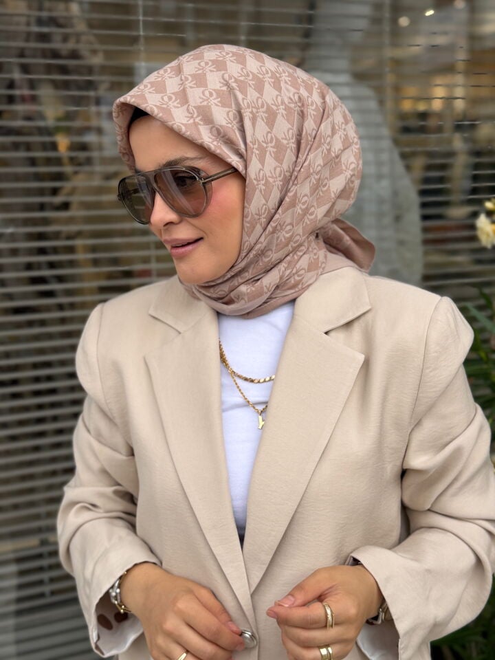 BENETTON ELEGANTE TRE EŞARP VİZON